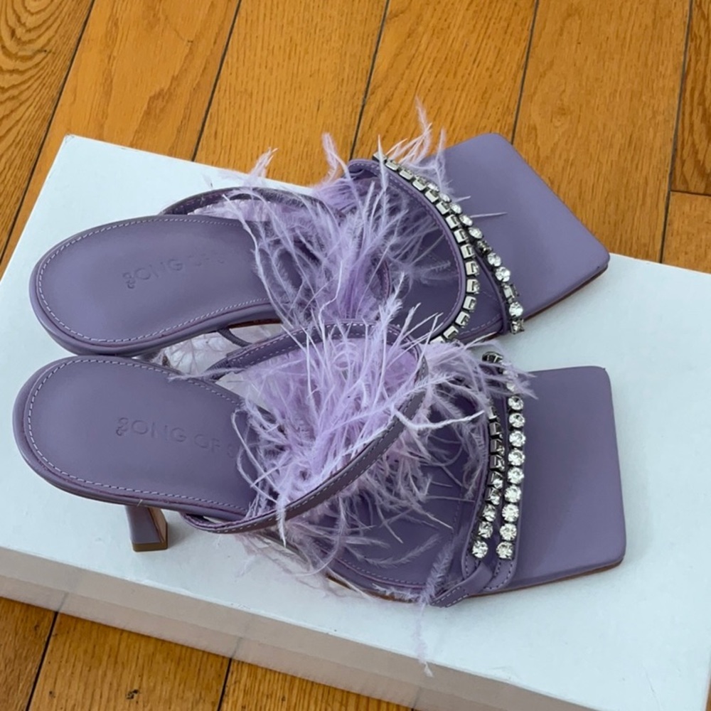 Song of Style Feather Heel Size: 6.5 - Picture 8 of 11
